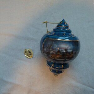 Terry Redlin Christmas Ornament 2006 Collector Edition "His First Homecoming"